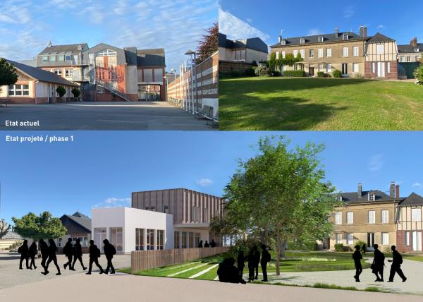 Atelier 970, mandataire... Vers un renouveau du collège Bobée à Yvetot (76)