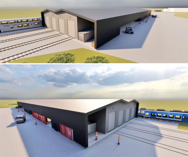ACTU PROJET // Unité de désamiantage de wagons SNCF & TGV à Grémonville (76)