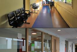 Pixels colorés pour un service d'Hospitalisation de jour (Bois Guillaume - 76)