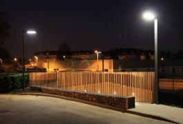 Passerelle piétons et cycles  dans le Quartier Rétimare à Yvetot (76)