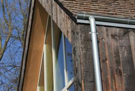 Bureaux passifs  en bardage bois brulé au cœur du Pays de Caux (76)
