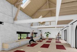 Espace d'accueil de séminaires de pratique du yoga en Pays de Caux (76)