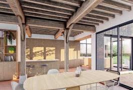 Réhabilitation et relookage d'une habitation à Saint-Gilles-de-Crétot  (76)