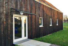 Bureaux passifs  en bardage bois brulé au cœur du Pays de Caux (76)