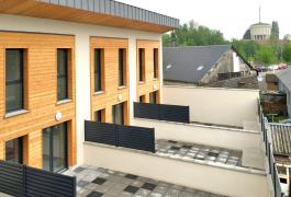 Bureaux et quatre logements locatifs en duplex à Yvetot(76)