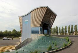 Quai de transfert de déchets propres et secs recyclables à Ecostu'air (76)