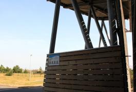 Déchèterie communautaire en bois thermo-traité à Fleury/Orne (14)