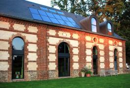 Loft contemporain dans un écrin de briques et silex au coeur du Pays de Caux (76)