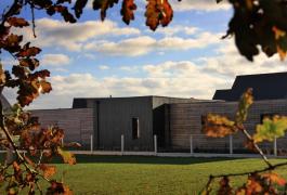 Volumes épurés pour maison ossature bois BBC à Flamanville (76)