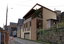 Maison contemporaine inversée pour vue par dessus les toits (76)