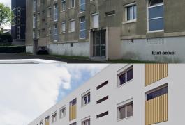 Réhabilitation d'un immeuble de 10 logements de Gendarmerie (76)