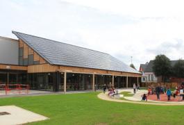 Restaurant scolaire Basse Consommation à La Neuville Chant d'Oisel (76)