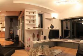 Métamorphose d'un ancien garage transformé en salon & création d'un mobilier sur mesure(76)