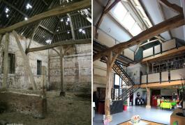 Loft contemporain dans un écrin de briques et silex au coeur du Pays de Caux (76)