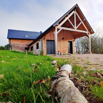 Maison bois entre tradition et modernité en Pays d'Auge (14) Maison bois entre tradition et modernité en Pays d'Auge (14)