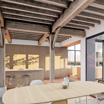 Réhabilitation et relookage d'une habitation à Saint-Gilles-de-Crétot (76) Réhabilitation et relookage d'une habitation à Saint-Gilles-de-Crétot (76)