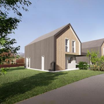 3 maisons locatives passives biosourcées à Sainte- Marguerite-sur-Duclair (76) 3 maisons locatives passives biosourcées à Sainte- Marguerite-sur-Duclair (76)