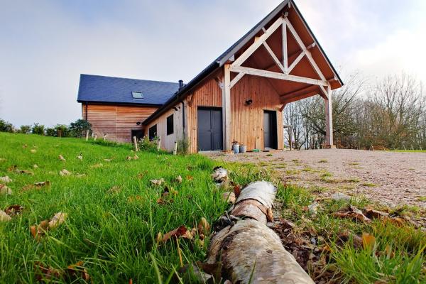 Maison bois entre tradition et modernité en Pays d'Auge (14)