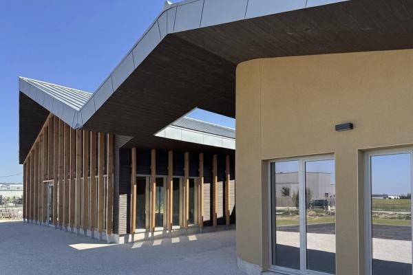 Espace multiservices des Falaises du Talou - biosourcé niveau 3 à Saint-Nicolas d'Aliermont (76)