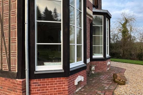 La Houppelière -  Rénovation de 2 façades et d’un salon à Fontaine-en-Bray (76)