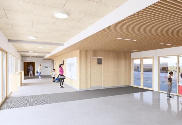 Réhabilitation partielle & extension du gymnase de l’Hayland Sportif à La Haye-Pesnel (50)