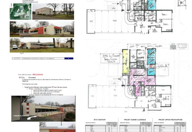 Pré-Programmation & faisabilité pour la requalification de la zone restauration de l’IME La Garenne à Saint Germain du Corbeis (61)