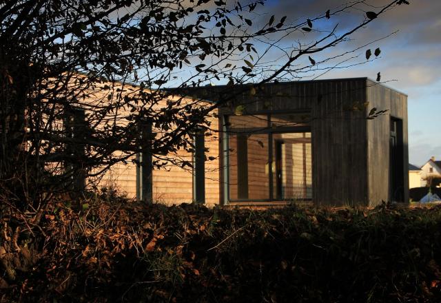 Maison ossature bois BBC à Flamanville (76)