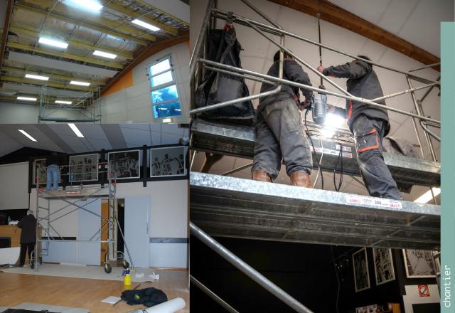 Rénovation intérieure partielle et mise en conformité d’une salle polyvalente à Sainte-Marie-des-Champs (76)