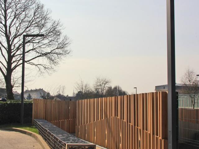 Passerelle piétons et cycles  dans le Quartier Rétimare à Yvetot (76)