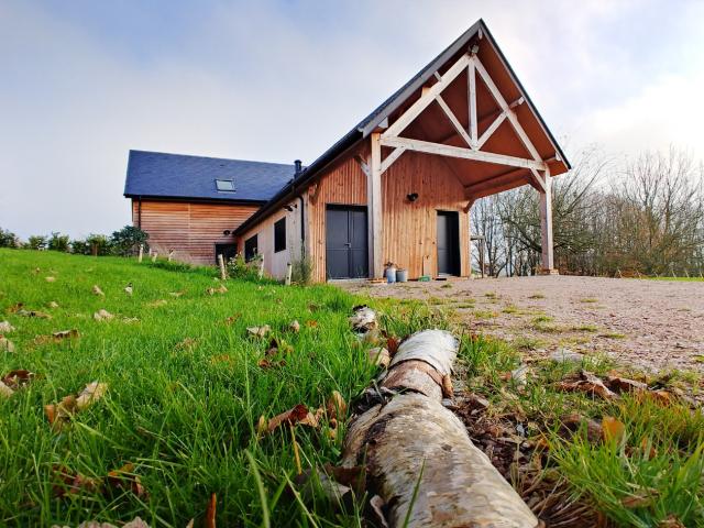 Maison bois entre tradition et modernité en Pays d'Auge (14)