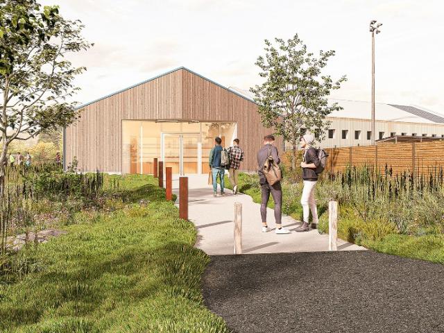 Nouveaux vestiaires du stade Pacy-Ménilles & réhabilitation du gymnase Sylvie Lehongre (27)