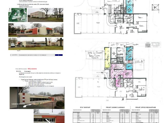 Pré-Programmation & faisabilité pour la requalification de la zone restauration de l’IME La Garenne à Saint Germain du Corbeis (61)