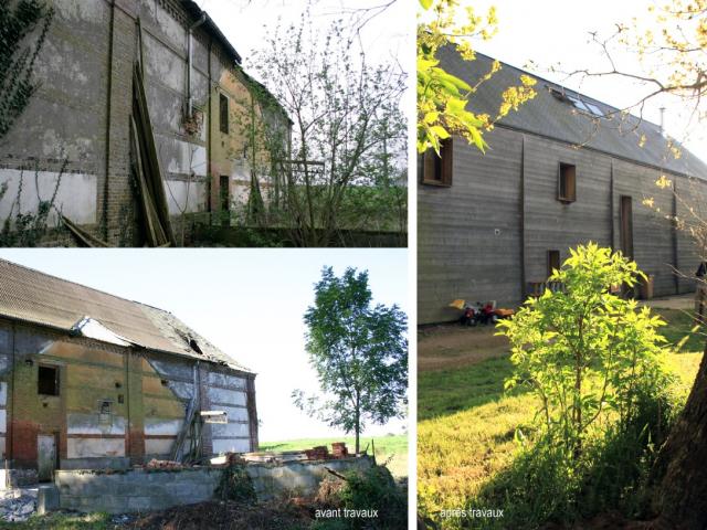 Loft contemporain dans un écrin de briques et silex au coeur du Pays de Caux (76)