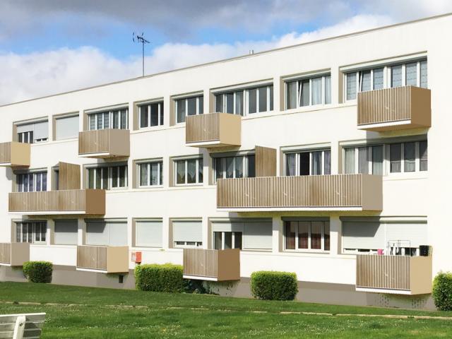 Réhabilitation d'un immeuble de 10 logements de Gendarmerie (76)