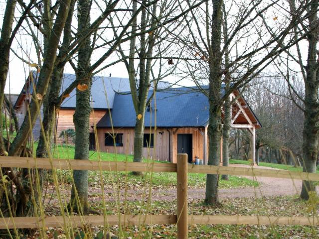 Maison bois entre tradition et modernité en Pays d'Auge (14)