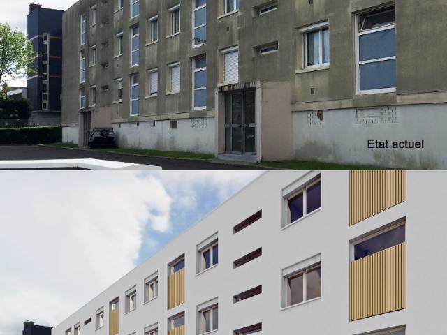 Réhabilitation d'un immeuble de 10 logements de Gendarmerie (76)