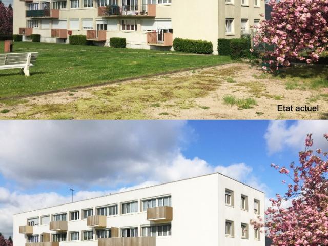 Réhabilitation d'un immeuble de 10 logements de Gendarmerie (76)