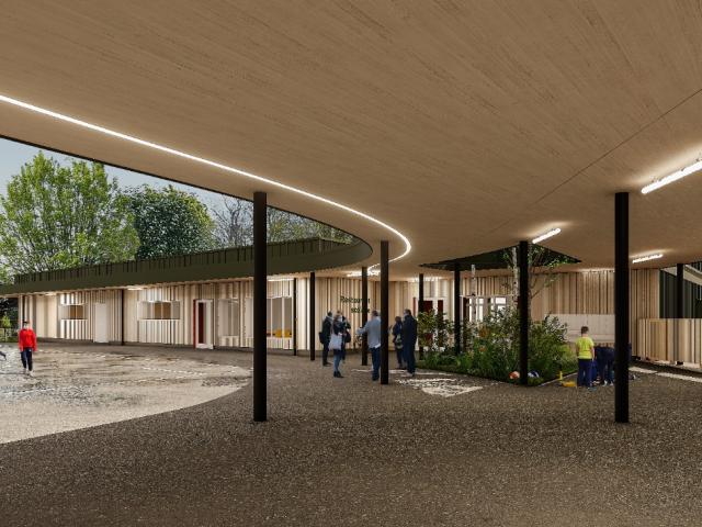 Rénovation et extension du restaurant scolaire de l'école élémentaire V. Hugo