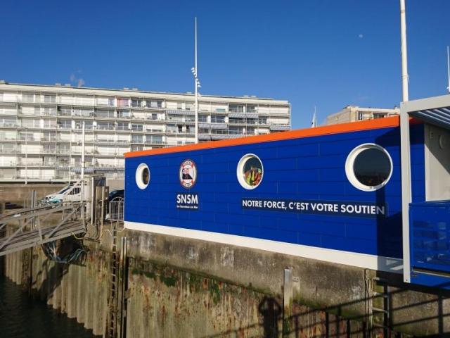 Station SNSM Le Havre : construction modulaire pour les sauveteurs en mer (76)